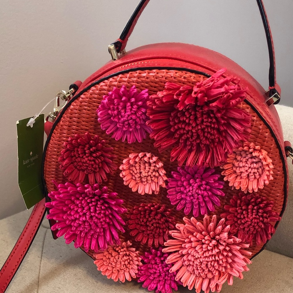 Kate spade  Floral circle bag! Only used once